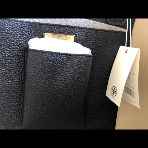 Tory Burch Perry Brody Tote Black - Picture 6 of 7
